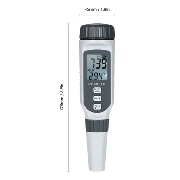 SMART SENSOR Baggrundslys Pen Type Digital Akvarium PH-Meter-Sensor Acidometer vandkvalitet Tester Husstand Drikke Løsning