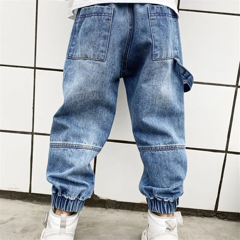 Overveje montering cigaret Cowboy børn drenge jeans blå brev broderi varm denim bukser 4 5 6 7 8 9 10  11 12 år børn s tøj hip hop drenge jeans køb online | Drengenes Tøj \  Koldingtattoo.dk